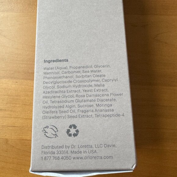 Dr Loretta Tightening Detox Mask NEW 1.7 oz Anti Aging Skincare RV$55 - Picture 3 of 7